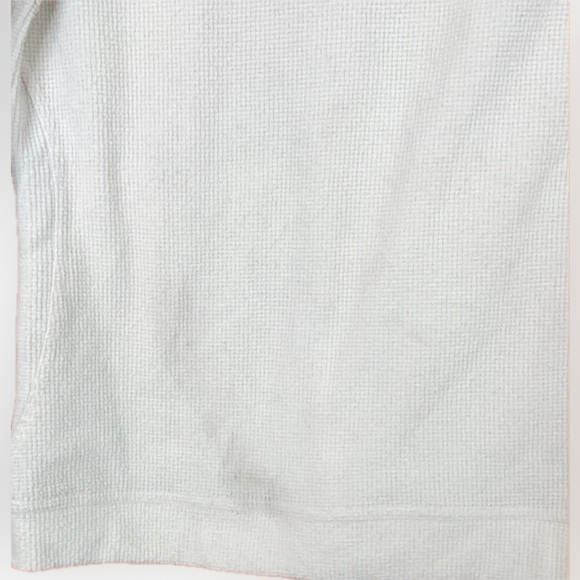 GUC! - ADIDAS Climawarm Cream Waffle zip up Sweatshirt Size Small - Picture 5 of 7